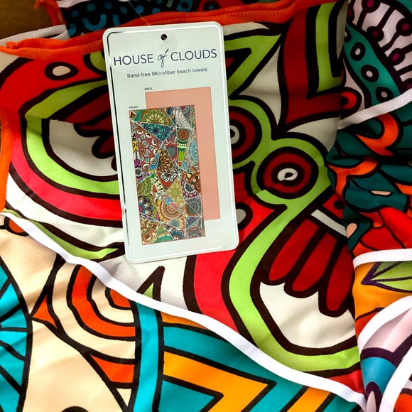 Other House Of Clouds Sandfree Microfiber Beach Towels Poshmark